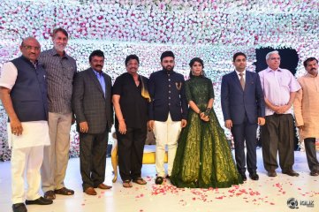 Celebs at Talasani Srinivas Yadav Daughter Wedding Reception